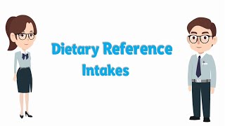 الكميات الغذائية المرجعية احتياجات الجسم من المغذيات Dietary Reference Intakes DRI [upl. by Swetlana637]