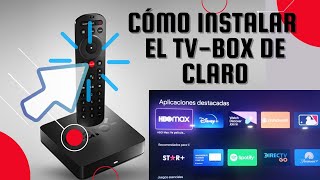 CÓMO INSTALAR Y CONFIGURAR EL TVBOX DE CLARO POR CABLE [upl. by Thorin352]