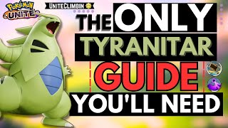 How to CARRY Tyranitar  Pokemon Unite [upl. by Aehtrod]