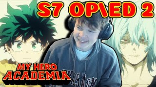 NEW COUR NEW OPENING  My Hero Academia Season 7 OpeningEnding 2 Reaction MHA OP 13 Reaction [upl. by Ivar949]