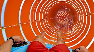 Rafting Water Slide at Therme Lindau [upl. by Ettereve]