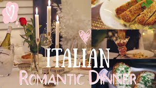 Romantic Dinner At Home  Lemon Truffle Alfredo Pasta MissLizHeart [upl. by Galloway]