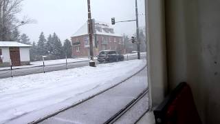 In the TRAM in Vienna 8Jan 2013 [upl. by Israeli618]