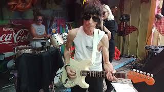 ANTHEM ROCK BAND SWFL NAPLES SPECIAL GUEST JEFF BECK AKA CHUCKY ON ELECTRIC GUITAR ROCKIN THE STAGE [upl. by Cammie]