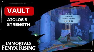 Vault Aioloss Strength 100 Walkthrough  Immortals Fenyx Rising Guide [upl. by Rivy]