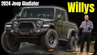 NEW 2024 Jeep Gladiator Willys Revealed [upl. by Reivad129]