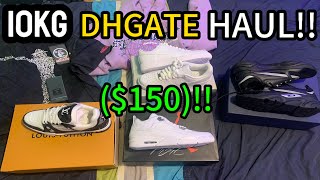 CRAZY 10KG BUDGET DHGATE HAUL [upl. by Verge]