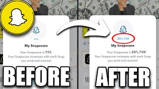 How to INCREASE Snapchat Score in 2024  Increase Snapscore WITHOUT Snapchat [upl. by Marilou]