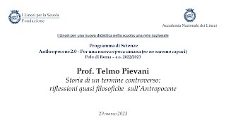 Telmo Pievani  Corso di Scienze  Polo di Roma 2223  Conferenza 29032023 [upl. by Whittaker]