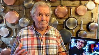 Jacques Pepin Reacts To My Omelet Video [upl. by Veedis]