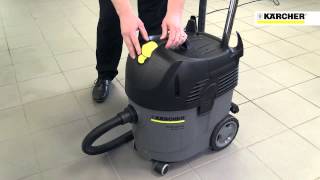 NT 351 Tact Wet and Dry Vacuum Cleaner  Kärcher Professional UK [upl. by Llemij724]