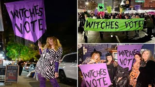 NYC’s political witches will ‘cast spells for cast ballots’ at Village Halloween Parade [upl. by Doniv560]