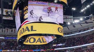 Chicago Blackhawks Goal Horn “Chelsea Dagger” LIVE At United Center shorts [upl. by Anahcar868]