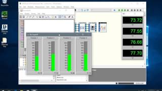 How to measure and log data with DASYLab 2016 and the USBTEMP [upl. by Enomor]