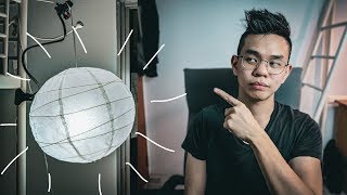 BUDGET VIDEO LIGHTING Setup  using IKEA REGOLIT [upl. by Jeno]