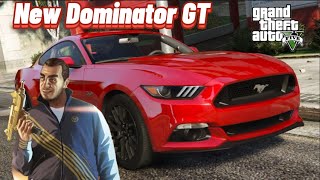 GTA 5 Online  Vapid Dominator GT Customization  Modern Mustang 2023 [upl. by Ettigdirb]