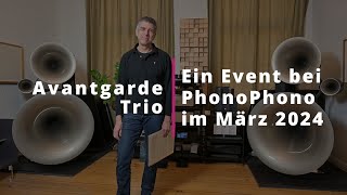 Avantgarde Trio Event bei PhonoPhono  Rückblick [upl. by Perceval]