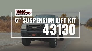 5 Inch Suspension Lift Kit by Rough Country  43130 [upl. by Octavius]