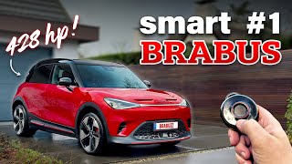 2024 Smart 1 BRABUS 428 hp  POV review [upl. by Eric]