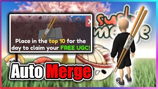 🍣UGC LIMITED Sushi Merge Script  Auto Merge Chopsticks [upl. by Remmer541]