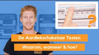 De Aardlekschakelaar Testen  Waarom en hoe test je een Aardlekbeveiliging ook aardlek automaat [upl. by Narol]