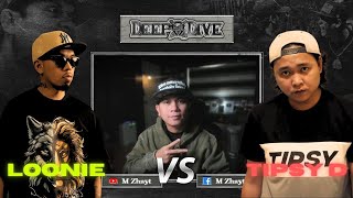 LOONIE vs TIPSY D  Deep Dive  Reaction Video [upl. by Ellevel855]