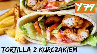 Tortilla z kurczakiem [upl. by Enninaej]