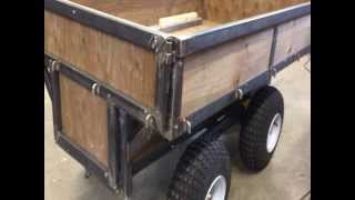 ATV Utility Trailer is Ready to Paint [upl. by Aluor]