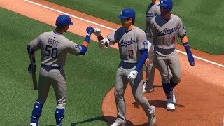 Shohei Ohtani Perfect Perfect Three Run Homerun  MLB The Show 24 Online Rated [upl. by Pierre]