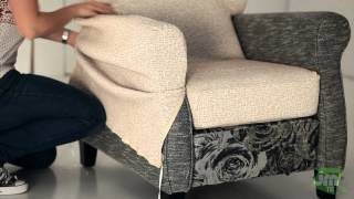 How to Put a Recliner Chair Cover [upl. by Carena]