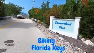 Biking Summerland Key FD51 Florida Keys MM24 [upl. by Monie]