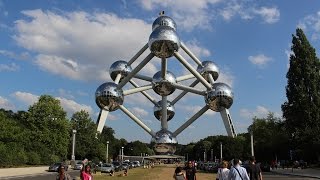 The Atomium of Brussels inside [upl. by Alfonse]