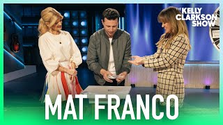 AGT Winner Mat Franco Shocks Kelly Clarkson With MindBlowing Card Trick [upl. by Ronnholm]