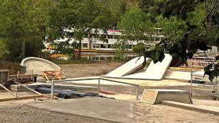 Die Entstehung des Skateparks in Würzburg [upl. by Wolf865]