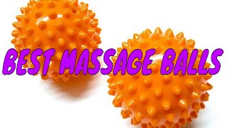 Spiky therapeutic massage ball instant stress relief trigger point [upl. by Akeryt]