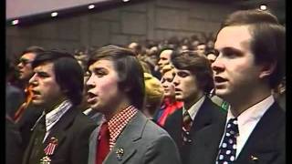 The internationale in Soviet Union National Congress 1978 Интернационал [upl. by Krenn925]