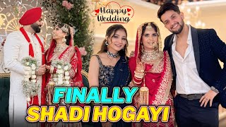 Finally Shadi Ho Gayi 😍  Marriage Vlog [upl. by Enaht899]