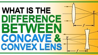 What is the Difference Between Concave amp Convex Lens  Tabular Form  Explanation  Grade 10 Physics [upl. by Lyns758]