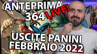 ANTEPRIMA 364 Uscite FEBBRAIO 2022 Panini e Star UNBOXING OMAGGIO [upl. by Ahsinej770]