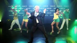 FIFA BOSS Blatter DancingBRASIL 2014 [upl. by Wieche]