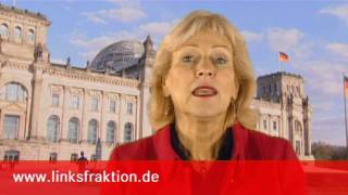 DIE LINKE Dagmar Enkelmann Statt Verschuldung brauchen wir ein gerechtes Steuersystem [upl. by Nivac288]