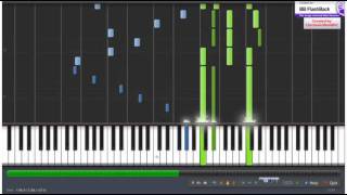 Aimo  Tori no Hito Macross Frontier Synthesia Piano Tutorial [upl. by Brause]