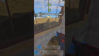 I blessed a doorcamper with a kit shorts rust rustgame gaming funny [upl. by Inaliak]