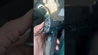 sigsauerinc P320 compact edc pistol pew fyp shortvideos trending fyp survival train [upl. by Eillah]