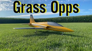 Grass Opps 70mm Freewing Vulcan [upl. by Florette192]