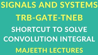 CONVOLUTION INTEGRAL SHORTCUT TECHNIQUES [upl. by Guerra250]