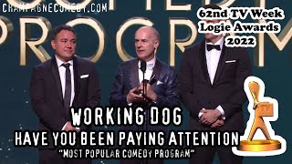 2022 Logie Awards  Have You Been Paying Attention  Most Popular Comedy Program [upl. by Basia464]