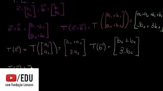 Transformações lineares [upl. by Stockwell]