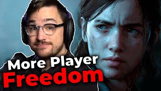 Naughty Dogs Next Game Will Have A Lot Of Player Freedom  Luke Reacts [upl. by Bessy]