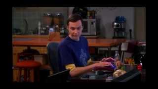 Sheldon pecking for corn The Big Bang Theory S6x8 [upl. by Rosdniw]